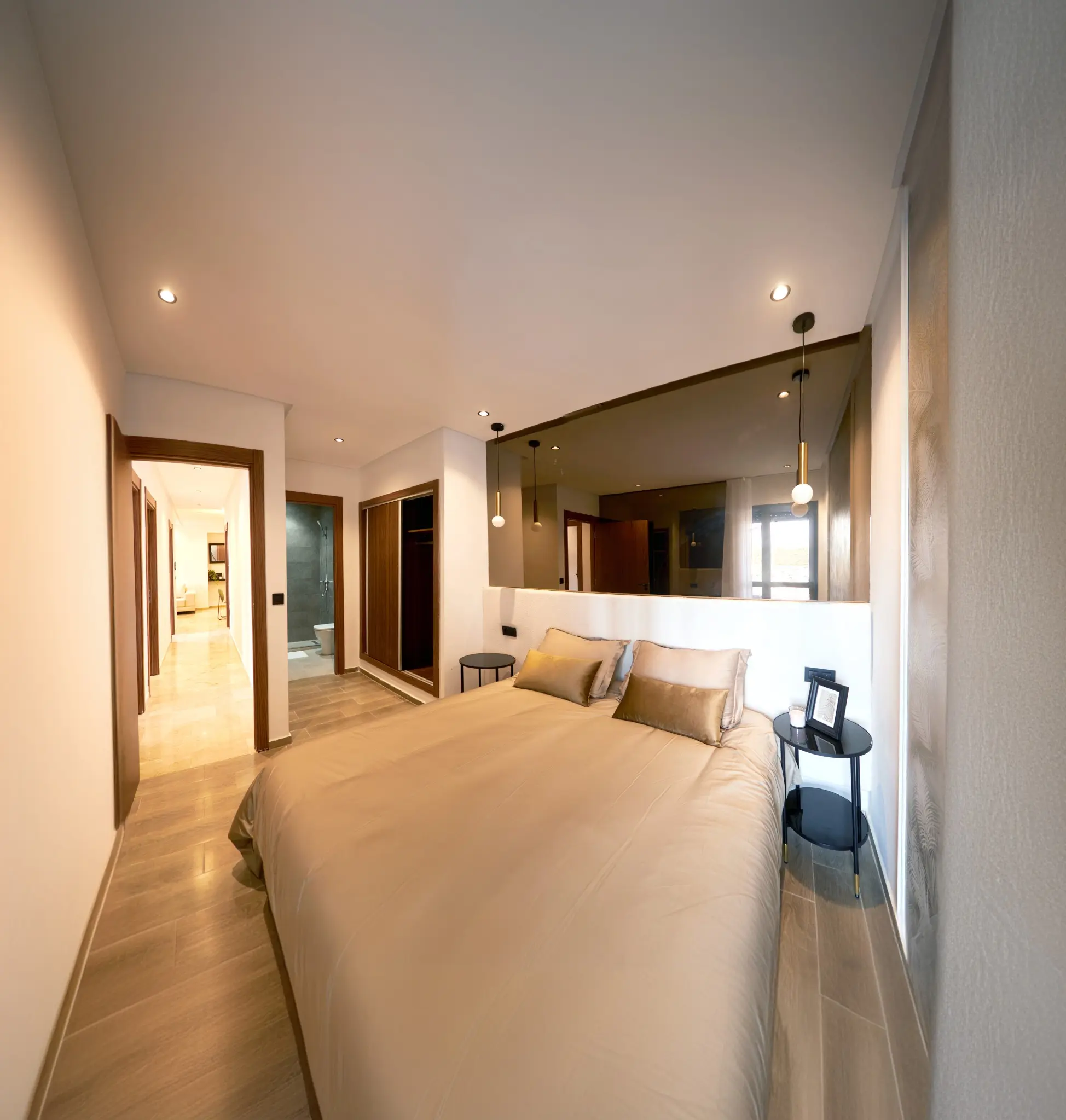 Palms Avenue Bouskoura vous propose des appartements de 2 à 3 chambres+ Salon ainsi que de fabuleux Rez de Jardins pour profiter d’appartements avec jardins privatifs au style contemporain et en parfait accord avec la nature.